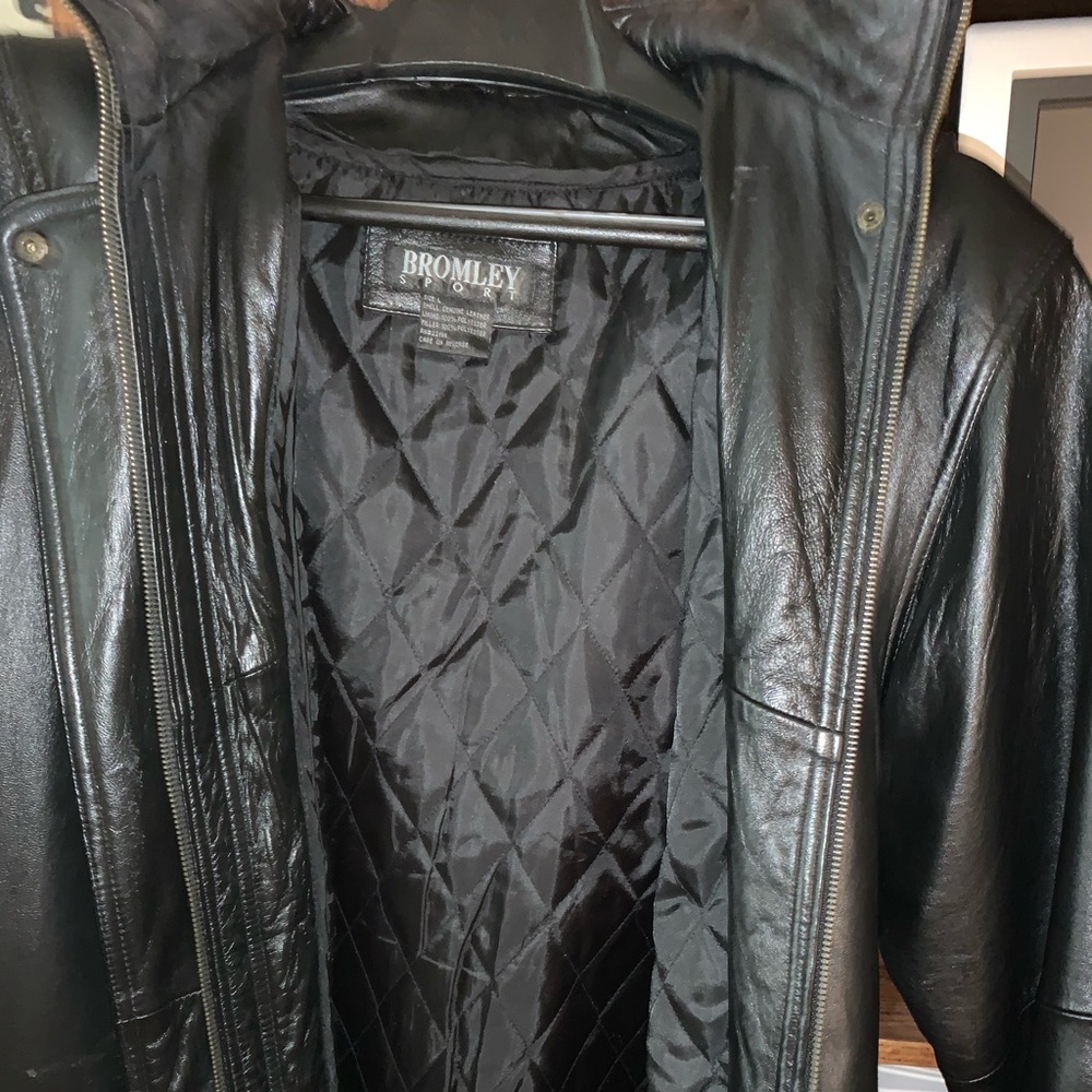 Bromley Leather Coat